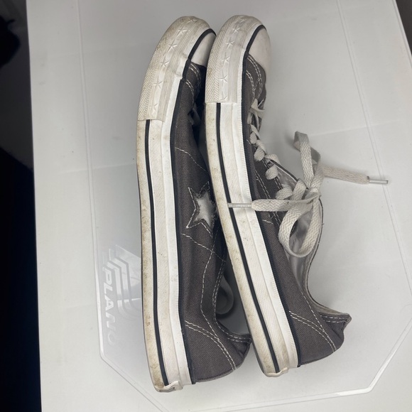 Converse One Star Sneakers – Grey Canvas, Men’s 8 / Women’s 9.5 - Picture 6 of 8